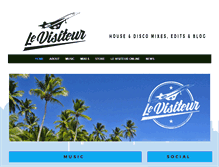 Tablet Screenshot of levisiteurmusic.com